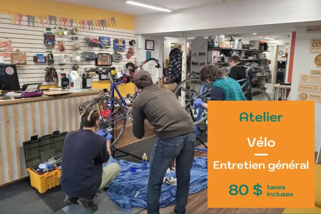 Atelier mécanique vélo le 23 mai
